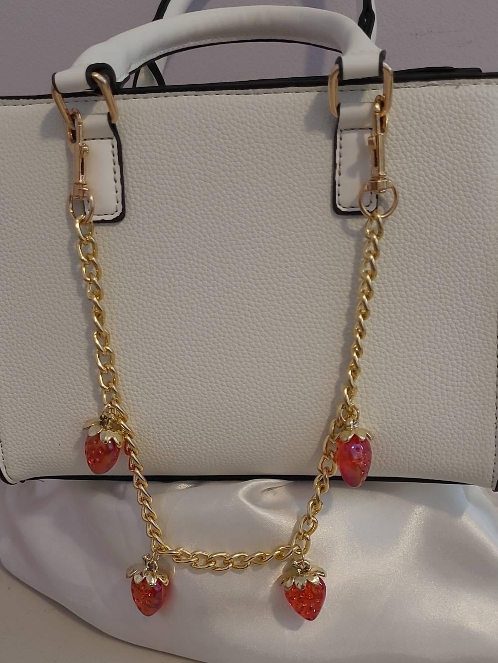Gold Chain Crossbody Charm Chain